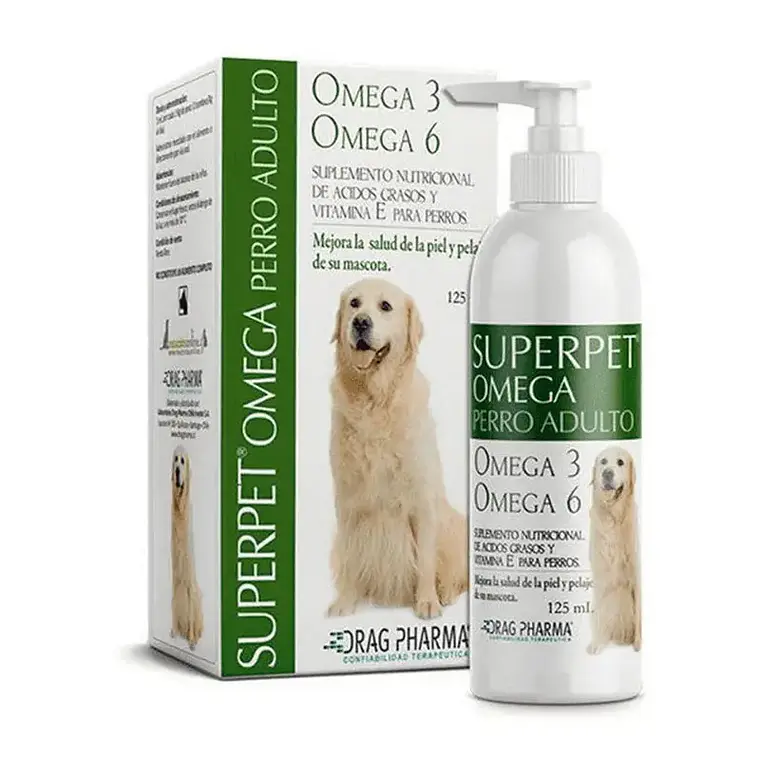Superpet Omega 3-6 suspensión oral , envase de  125 ml 1