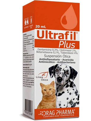 Ultrafil Plus suspensión oral , envase de  20 ml