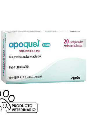 Apoquel 5,4 Mg, envase de 20 Comprimidos 