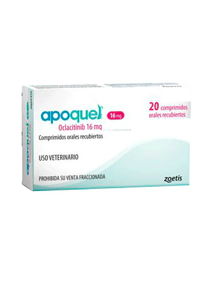 Apoquel 16 Mg, envase de  20 Tabletas