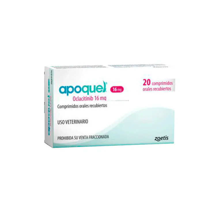 Apoquel 16 mg 20 Tabletas. Uso veterinario 1