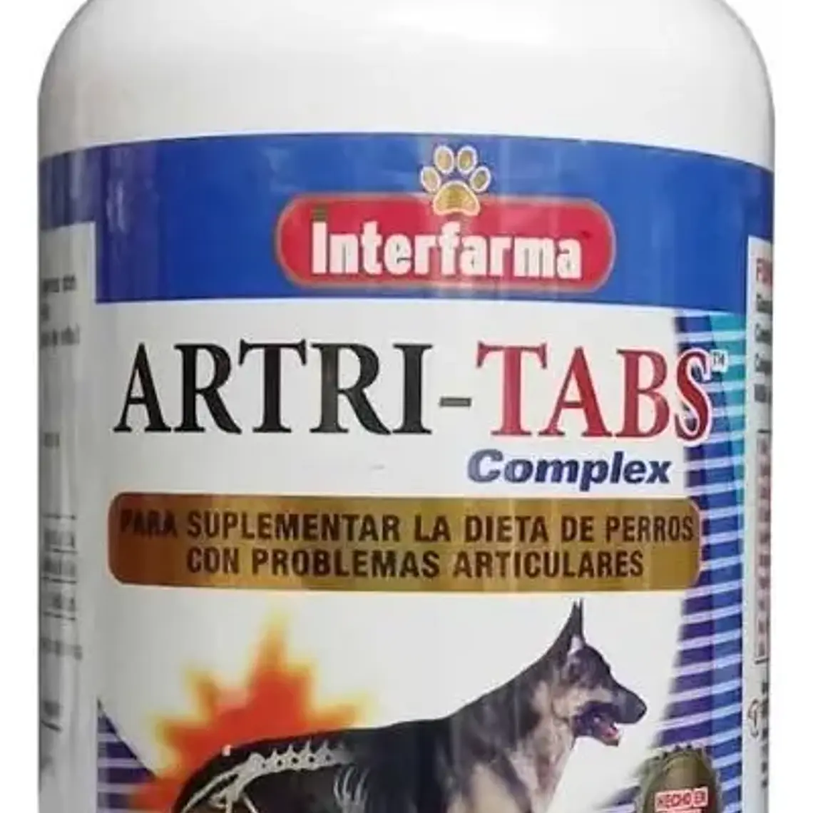 Artri-Tabs Complex, envase de  60 de  Comprimidos Masticables 1