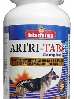 Artri-Tabs Complex, envase de  60 de  Comprimidos Masticables