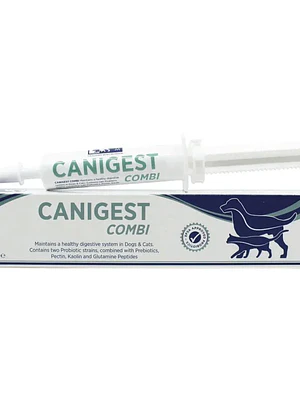 Canigest Combi Pasta para Perros y Gatos ,envase de  1 Jeringa Prellenada de 16 ml