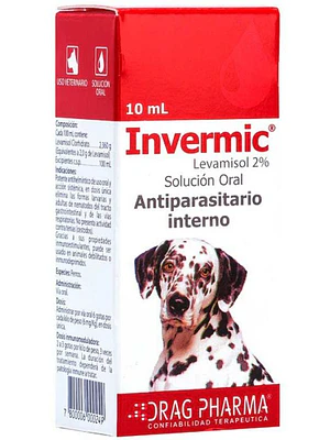 Invermic Perros gotas , envase de  10 ml