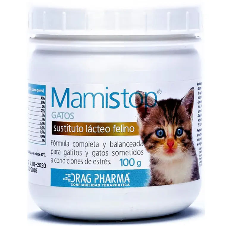 Mamistop Sustituto lácteo felino 100 g. 1