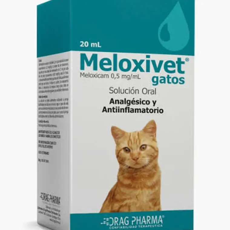 Meloxivet Gato Meloxicam 0,5 mg/ml Solución oral 20 ml. Uso veterinario 1