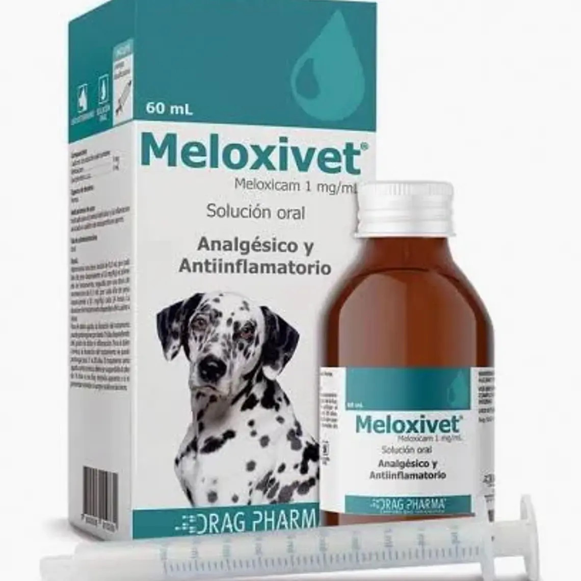 Meloxivet Gato Meloxicam 0,5 mg/ml Solución oral 60 ml. Uso veterinario 1