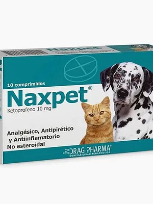 Naxpet 10 Mg envase de 10 Comprimidos 