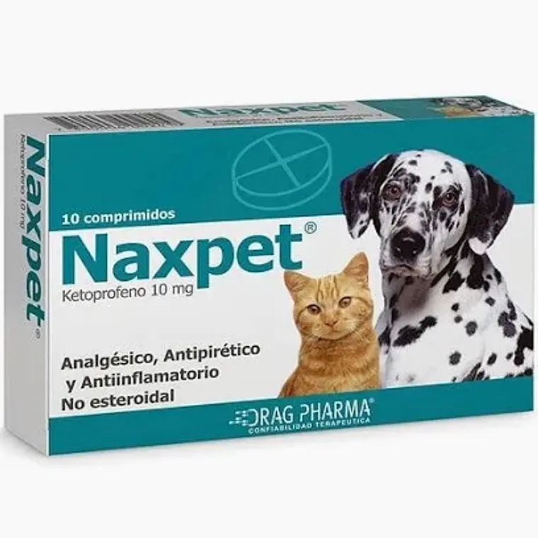 Naxpet 10 Mg envase de 10 Comprimidos  1