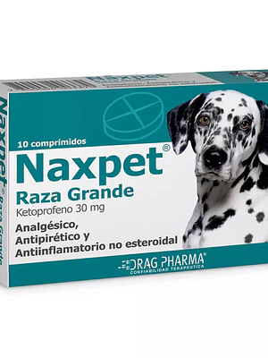 Naxpet 30 Mg, envase de 10 Comprimidos 