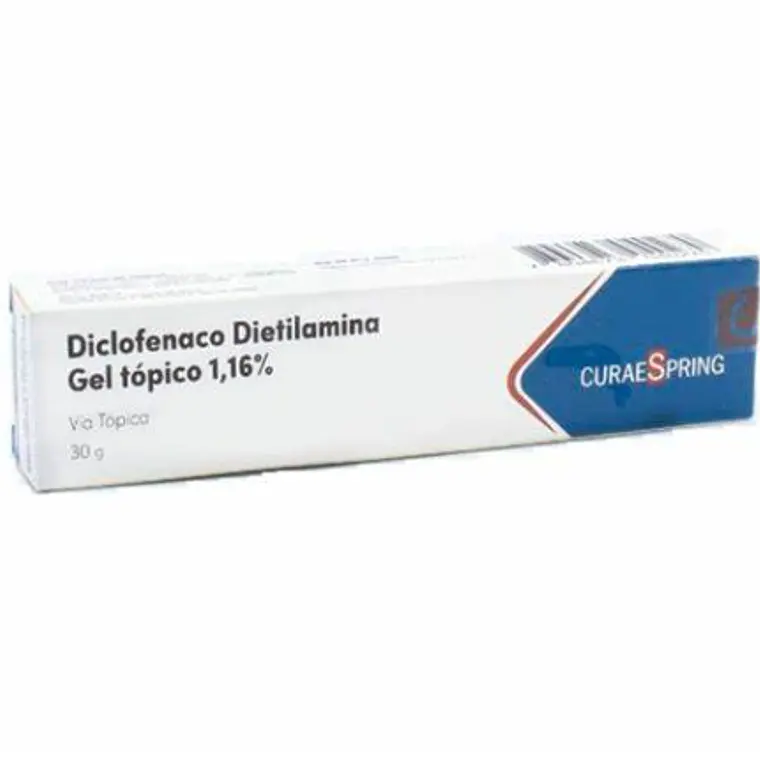 Diclofenaco Dietilamina 1,16 % Gel tópico 30 g. MDC 1