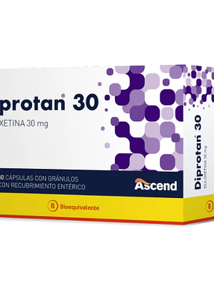 Diprotan (B) Duloxetina 30 mg 30 Cápsulas.