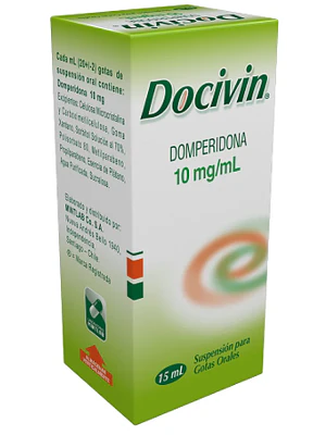 Docivin Domperidona 10 mg/ml Gotas 15 ml.