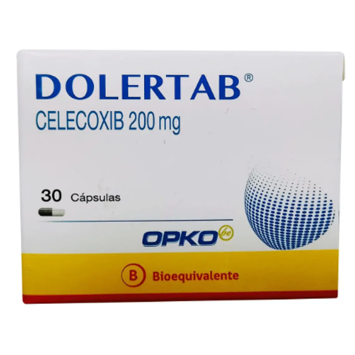 Dolertab (B) Celecoxib 200 mg 10 Cápsulas. 1
