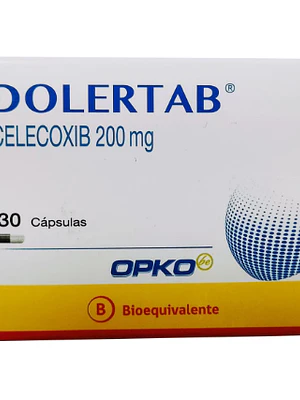 Dolertab (B) Celecoxib 200 mg 10 Cápsulas.