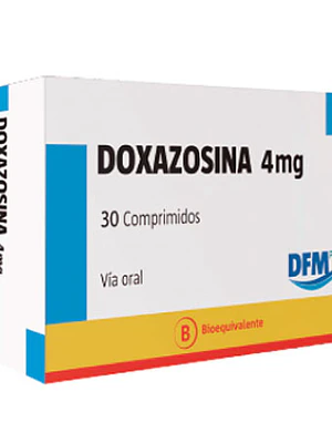 Doxazosina (B) 4 mg 30 Comprimidos.