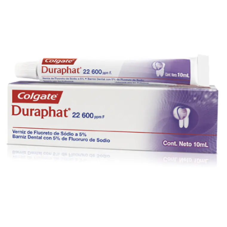 Duraphat barniz dental 5 % Fluoruro de sodio 10 ml. Colgate 1