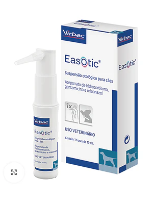 Easotic Suspensión otológica 10 ml. Uso veterinario