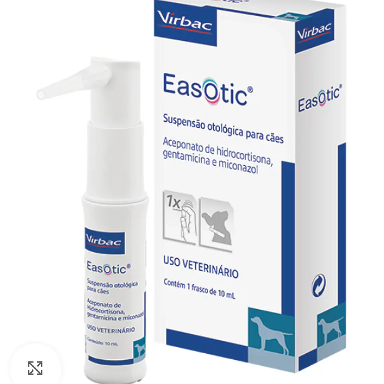 Easotic Suspensión otológica 10 ml. Uso veterinario 1