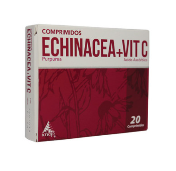 Echinacea + Vit C 20 Comprimidos. Knop