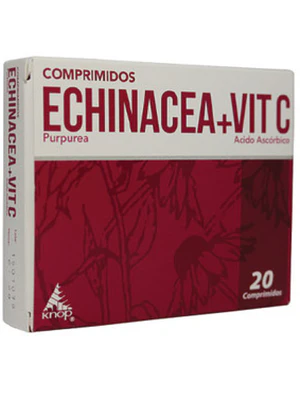 Echinacea + Vit C 20 Comprimidos. Knop