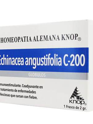 Echinacea Angustifolia D-6 por 15 G Globulos Simples. Knop