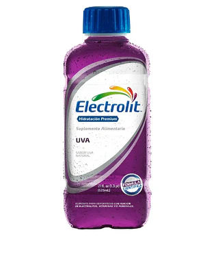 Electrolit Bebida hidratante Sabor uva 625 ml.
