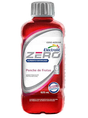 Electrolit Zero Sabor Ponche de frutas 625 ml.
