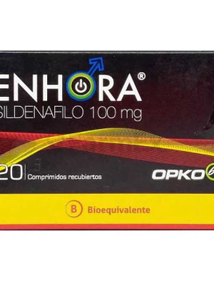 Enhora (B) Sildenafil 100 mg 20 Comprimidos recubiertos.