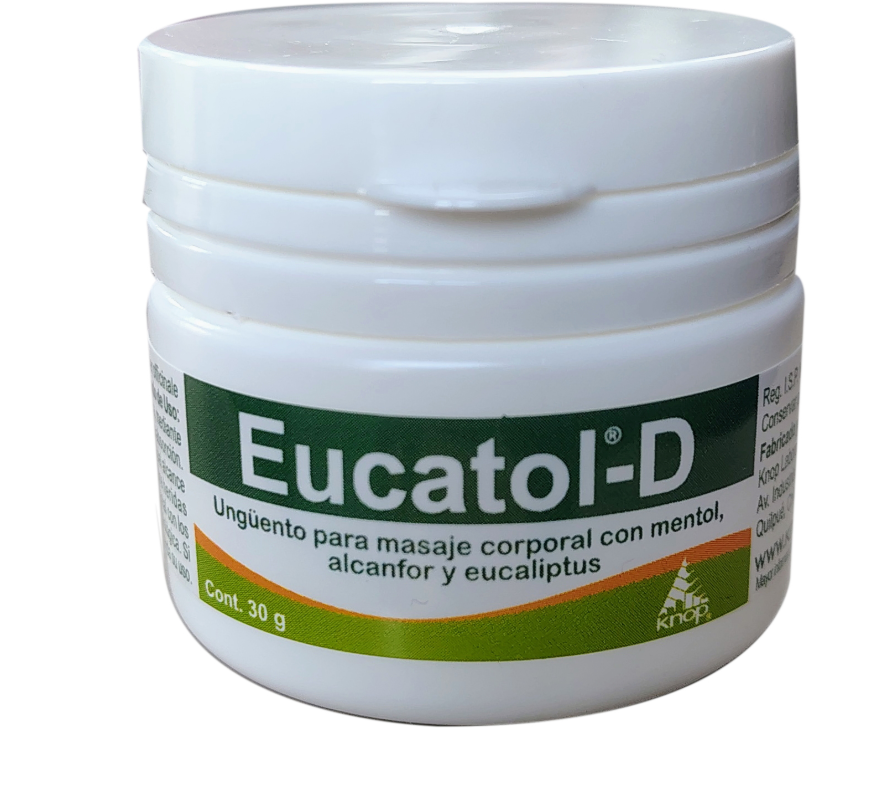 Ungüento de eucalipto y alcanfor 30 grs