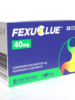 Fexuclue (R) Fexuprazan 40 mg 28 Comprimidos recubiertos.