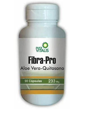Fibra-Pro Aloe Vera- Quitosano 233 mg 90 Cápsulas. 