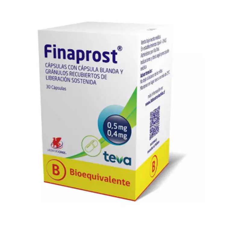 Finaprost (B) Dutasterida, Tamsulosina 3 Cápsulas blandas. 1