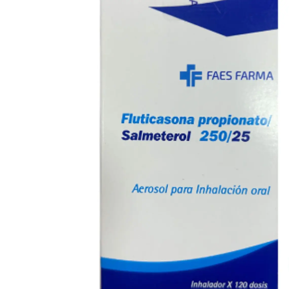Fluticasona, Salmeterol 250/25 mcg Inhalador 120 Dosis. 1