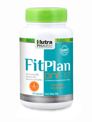 Fitplan DNF 10 NutraPharm 60 Cápsulas.