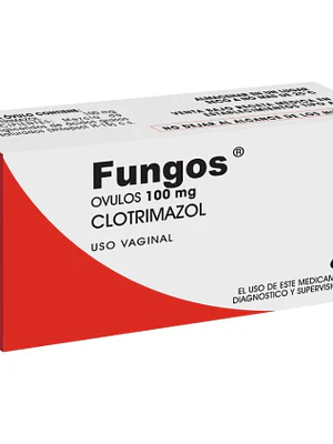 Fungos Clotrimazol 100 mg 6 Óvulos vaginales.