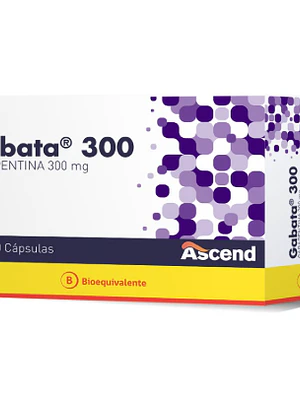 Gabata (B) Gabapentina 300 mg 30 Cápsulas.