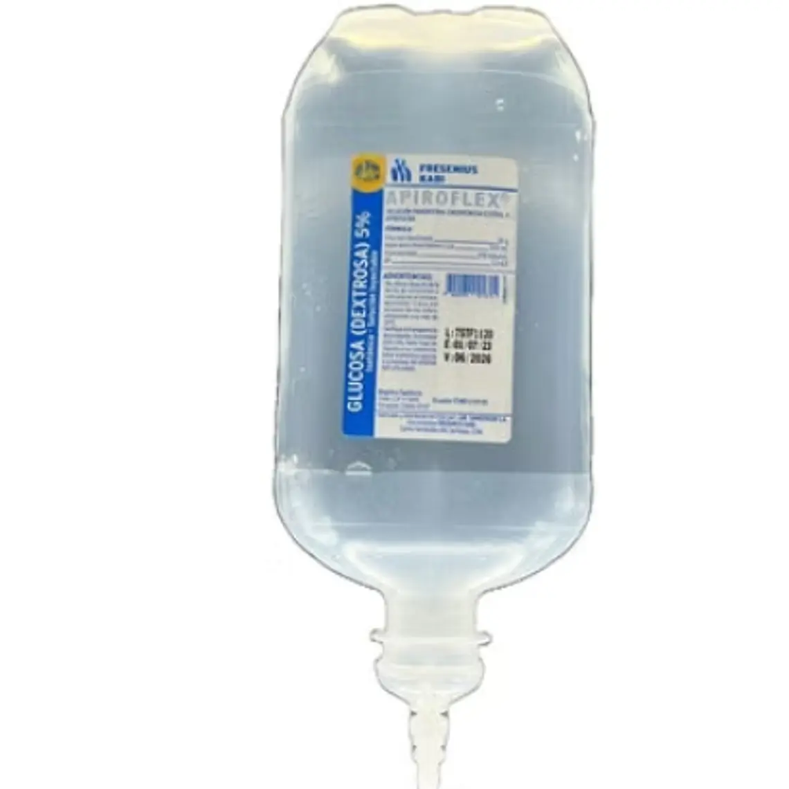 Glucosa 5 % Solución inyectable 250 ml 20 Apiroflex. Sanderson 1