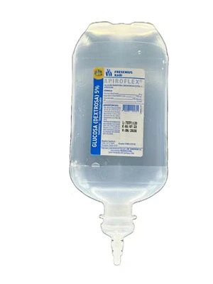 Glucosa 5 % Solución inyectable 250 ml 20 Apiroflex. Sanderson