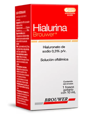 HIALURINA SODIO 03% SOL OFT  X 10 ML
