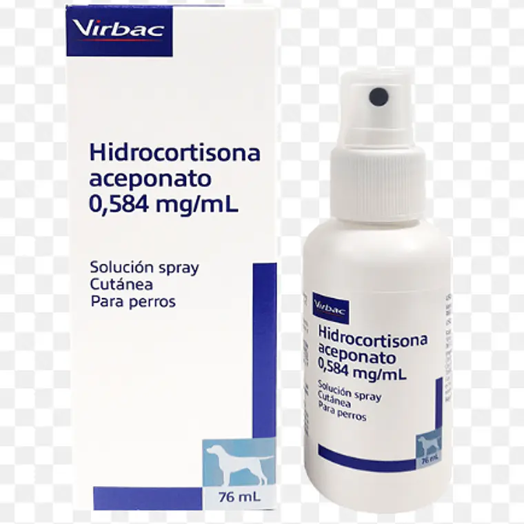 Hidrocortisona 0,584 mg/ml Solución cutánea 76 ml. 1