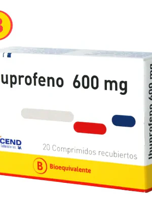 Ibuprofeno (B) 600 mg 20  Comprimidos. Ascend
