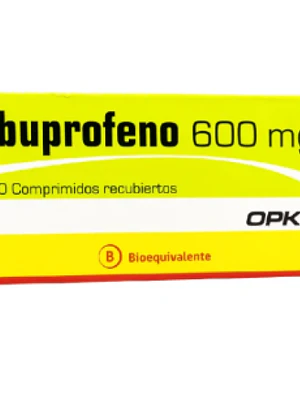 Ibuprofeno (B) 600 mg 20 Comprimidos. Opko 
