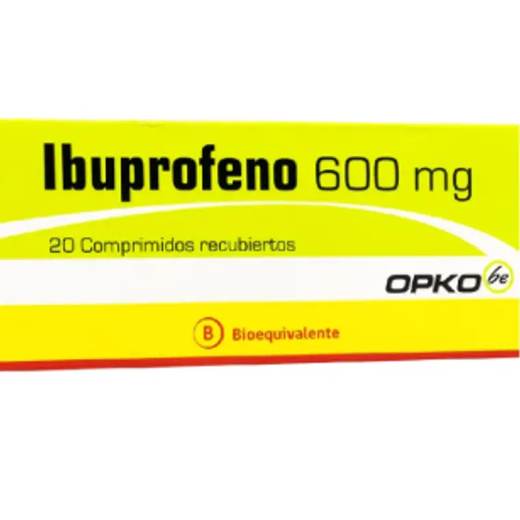 Ibuprofeno (B) 600 mg 20 Comprimidos. Opko  1