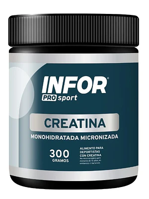 Infor Pro sport Creatina Monohidratada Micronizada 300 g.