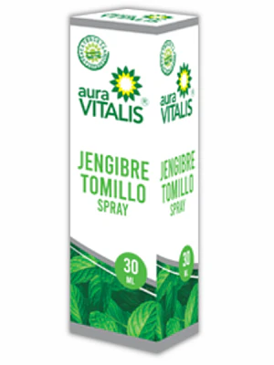 Jengibre Tomillo Spray 30 ml Aura Vitalis