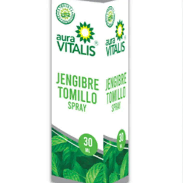 Jengibre Tomillo Spray 30 ml Aura Vitalis 1