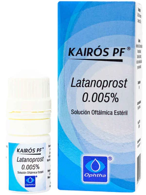 Kairós PF Latanoprost 0,005 % Solución oftálmica 5 ml.