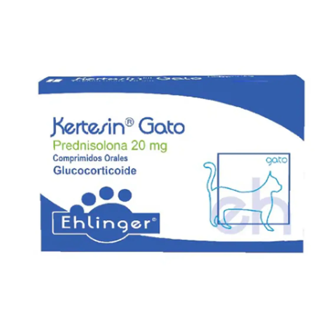 Kertesin Gato Prednisona 20 mg 10 Comprimidos orales. Uso veterinario 1
